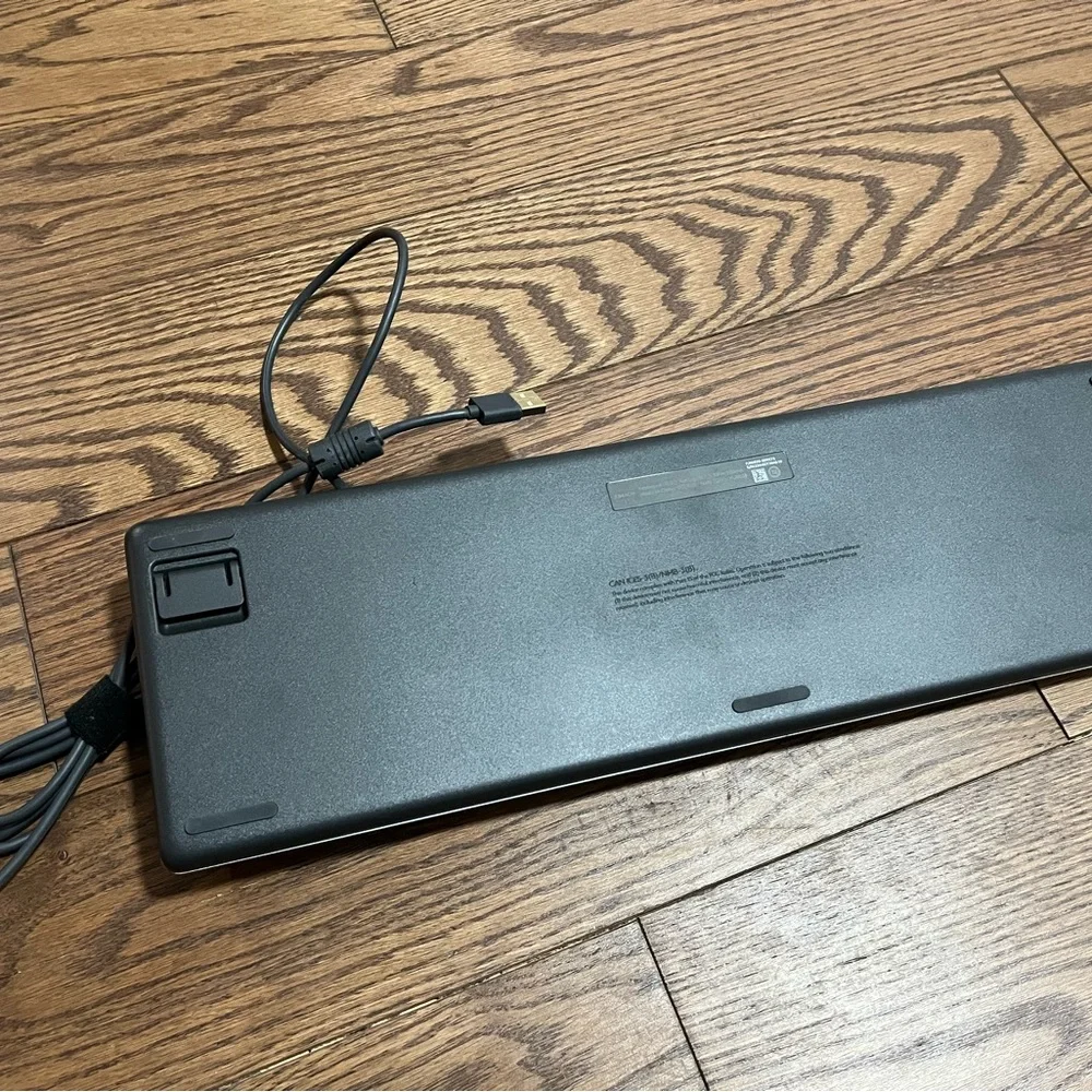 Logitech Wired Keyboard in Black and Gray